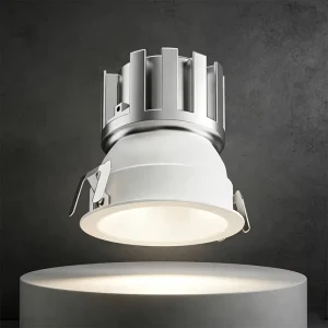12W LED Spot Light Factory Direct Ceiling Recessed LED Spotlight in White Black Color for Hotel Indoor Lighting DALI Dimming