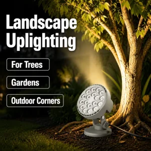 12W RGBW LED Wall Washer Light IP67 Waterproof for Facade Building Pool Architectural Decoration Outdoor Spot Lighting