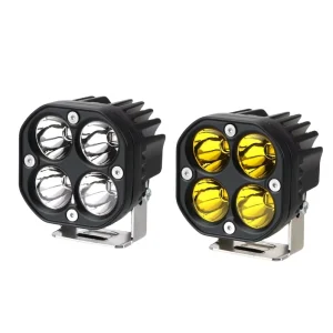 12v24v Spot Beam High Power Spotlight Off road Vehicle Motorcycle Tractor Running Light 3inch 40w square Car Led Work Light