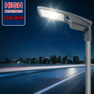 130lm W High Lumen Output IP66 100W AC Super Bright Outdoor Aluminum Parking Lot LED Street Light with CE Certification Dimmable