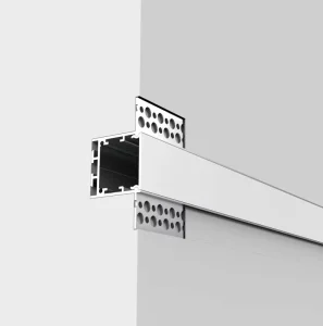 13x13mm Drywall Plasterboard Aluminum Profile Gypsum LED Strips Light Extruded Channel for Embedded Ceiling