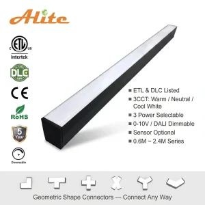 140lm w Controllable Silicon Dimmable LED Batten Linkable Linear Light Fixtures Bar Lights