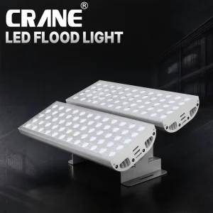144W DC24V High Bright Layout Adjustable Reinforced Bracket LED Projector Flood Light for Villa Pillar Facade Accent Lighting