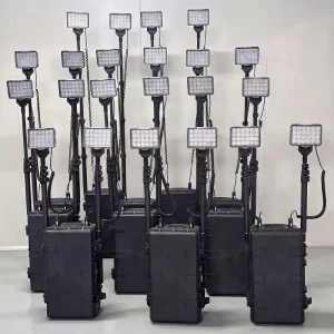 144W Led Remote Area Lighting Portable Work Light for Mining Emergency Railway Maintenance Industrial