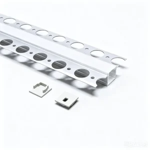 15*15mm 1m/2m/3m Aluminum Profile Housing Drywall LED Profiles Gypsum Plaster LED Channel for LED Strip Light