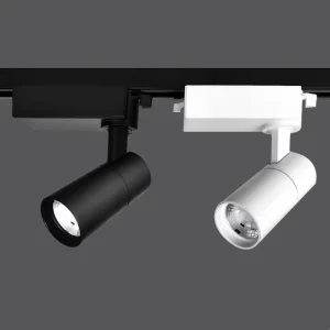 15 24 36 Degree Beam Angle Non Flickering Black White Aluminum LED Track Light Spotlight Tracklight