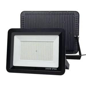 15 Years Manufacturer IP66 Outdoor 30W 200W Led Flood Lights With Black Aluminum Certified