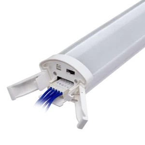 150 195LM/W LED Tri-proof Light Sensor 5ft 1500mm 45W 8200lm 6000K Industrial Linear Batten Light for Garage Parking Warehouse