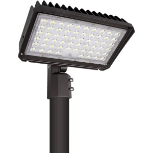 150W 200W IP65 Reflector LED Area Parking Lot & Garden Flood Light Pole Mounted Commercial Outdoor Light