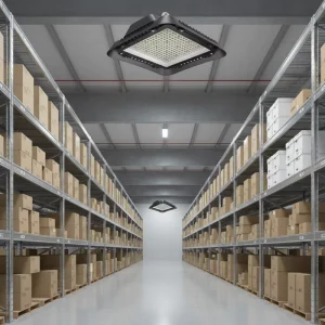 150W High Bay Light IP65 Aluminum Dual Function Squared Lamp for Factory Use with 5-Year Warranty