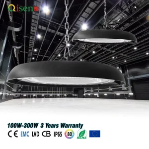 150W High Bay Light Lumileds CRI80 IP65 IK8 DOB 6KV CE EMC ROHS 100-265V 3000K 4000K 6500K Factory Warehouse High Bay Light