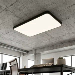 150W High Efficiency Rectangle LED Ceiling Light 940*640mm Slim 90mm Dimmable CRI 97 Surface Mounted for Living Room