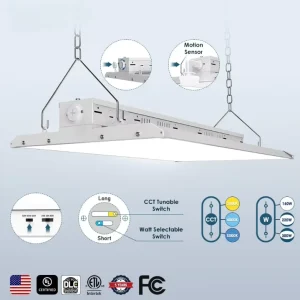 150W IP65 Dimmable Motion Sensor Warehouse High Bay Light