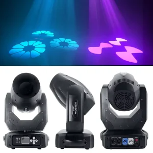 150W LED 3 in 1 Hybrid Moving Head Light Beam Spot Zoom Spotlight for Professional DJ Disco Club Stages