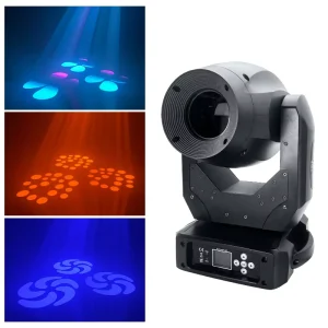 150W LED 3-in-1 Hybrid Moving Head Light Beam Spot Zoom Stage Spotlight Professional DJ Lighting for Disco Club Stage