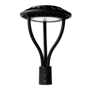150W LED Aluminum Post Top Light DC/AC Powered IP65 Waterproof Outdoor Commercial Garden Light Sensor Control