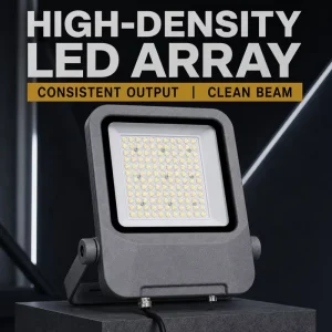 150W LED Area Light High Output Precise Beam for Industrial Outdoor Wall Mount Lighting