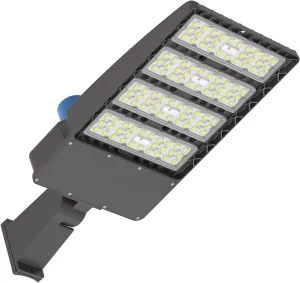 150W LED Pole Light with Photocell Parking Lot Lights Street Lamp Aluminum AC Theme Park Outdoor Decoration IP65 70 Meanwell 135
