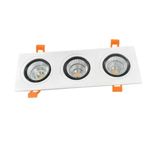 15W 18W 24W IP44 Aluminum Down Light Recessed Led Spotlight Downlight