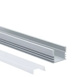 16*12mm LED Channel Light LS-049 Cabinet LED Profile Diffuser Profile Extrusion for LED Strip