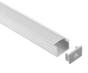 1605 Profiles 1m 2m Black Silver Led Profile Aluminium Led Strip Light Aluminium Decorations Strips