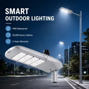 160lm/W High Efficiency Modular LED Street Light AC 60W-360W IP66 Waterproof SMD5050 Smartthings Compatible Outdoor