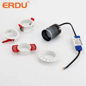 16w Spotlight Commercial LED Spotlight 3 Phase 4 Wires Aluminium LED Downlight Smart Home Light