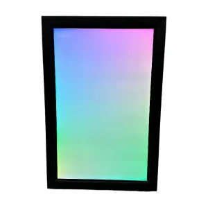 16×24 Inch RGB Dynamic LED Advertising Aluminum Profile Acrylic Poster Display Sign Snap Frame Slim Light Box