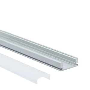 17.5*7mm Led Profile Custom Aluminium Profile LED Channel Light Diffuser Profile Extrusion for LED Strip