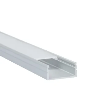 18*9mm Surface Mounted LED Profile LS-042 LED Channel Light Diffuser Profile Extrusion for LED Strip