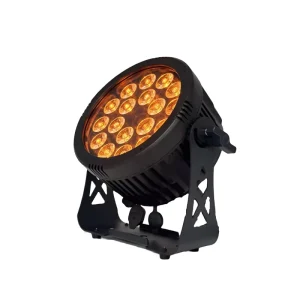 18 Leds Sound Activated DMX512 Control Stage Lights RGBWUV Wash Spotlights IP65 for Events Festival Party Concert Strobe