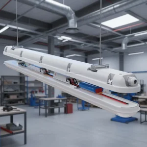 18W-54W LED Batten Industrial Commercial Indoor Lighting 5 Year Warranty UL CE ROHS Certified Workshop Tri Proof Lights