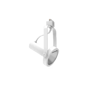18W COB LED Gimbal Track Head Modern Commercial Mini Spotlight Track Mounted Aluminum Body E26 Base Low Line CRI Track Light