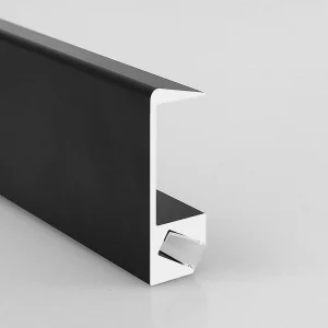 18mm Thick LED Shelf Light 45 Degree Tilt LED Aluminum Profile Anodized Surface T5 Temper Cabinet Light