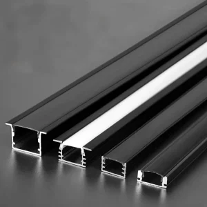 1M 2M 3M Anodized Diffuse Extrusion LED Profile Light Extrusion Lighting Strips with Aluminum Alloy Channel 5-Year Warranty
