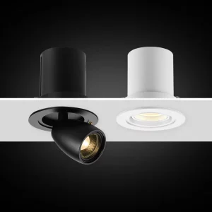 1W 3W Mini COB AR111 LED Track Light Aluminum Anti-Glare Focusable Spotlight for Display Cabinet Exhibition Indoor
