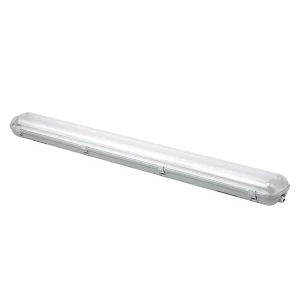 1X18w 2X18w 1X36w 2X36w 1X58w 2X58w ABS PS Material Led Waterproof Tri-proof Fixture Light With Led Tube