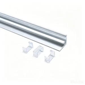 1m 2m 3m Customized LED Recessed Mounted Channel Aluminum Profile with Diffuser