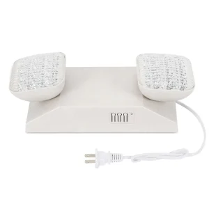 2*3W Rechargeable Twin Head LED Emergency Light Wall Mounted with 3 Hour Emergency Time CE Fire Protection