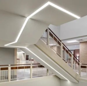 2.5 Inch Lens Architectural 20w Recessed Led Linear Light for Office Modern Style and Slim Size Custom Made Ceiling Light