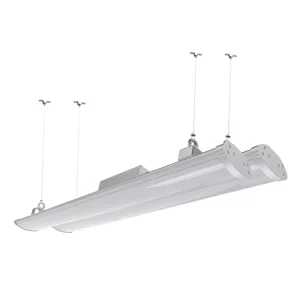 200W 150W 100W Industrial High Lumen Dimmable IP65 LED Linear High Bay Tunnel Light CRI80 5 Year Warranty 2700-6500K Color Temp