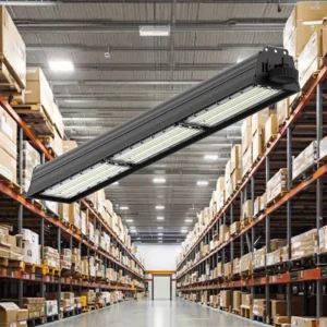 200W 250W 300W IP65 Aluminum Industrial Emergency & Sensor Warehouse Linear High Bay Light