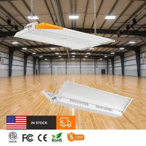 200W 250W 300W Linear Bay Lighting Shopping Mall 0-10V Dim 120 Degree Led Linear High Bay Shop Light