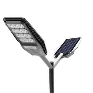 200W 6500K Waterproof Wall Lamps Public Lighting Exterior Battery Warm White Outdoor Solar Panel Street Light for Garden