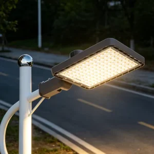 200W AC LED Street Light IP65 Aluminum Alloy with Dimmable Photocell Sensor CRI70 3000 6500K for Highway Parking Lot