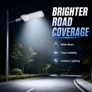 200W LED Street Lights Outdoor 5000K Super Bright with PIR Motion Sensor Auto On/Off Dusk to Dawn IP65 Yard Driveway Parking Lot