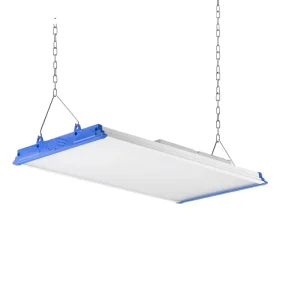 200W Long Lifespan Commercial Warehouse Fixtures Waterproof LED Linear High Bay Light for Large Workspaces