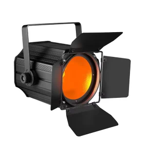 200w Cob Linear Spotlights With Barn Doors Rgbwa Uv 6in1 Cob Par Light for Stage Party Concert Church Wedding Theater
