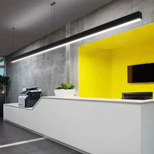 20W 40W 60W LED Pendant Light 3CCT Ceiling Light Suspended Mount Aluminum Office Linear Lighting Lamp