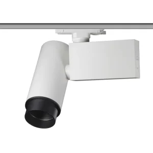 20W CCT Adjustable Track Light Dimmable COB LED 360 Rotating Spot Light for High end Commercial Space